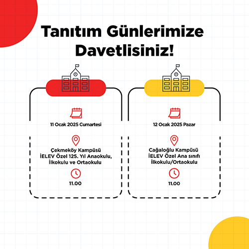 Tanıtım Günlerimize Davetlisiniz!